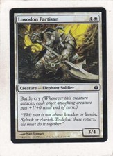 Magic MTG: Foil: Mirrodin Besieged: Loxodon Partisan