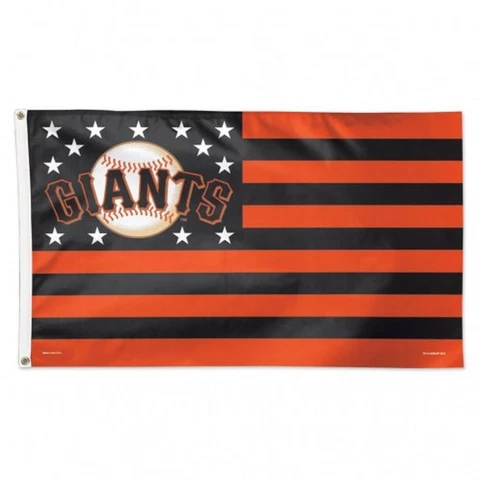 San Francisco Giants Stars and Stripes 3x5 House Flag [NEW] Sign Wall Man Cave Cover