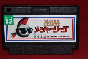 Major League (Nintendo Famicom, 1989) Authentic Game Cartridge - Picture 1 of 2