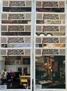 LOT OF 10 AMERICAN BUNGALOW Magazines ISSUES 10, 12, 14 thru 21 / ARTS & CRAFTS - Picture 1 of 4