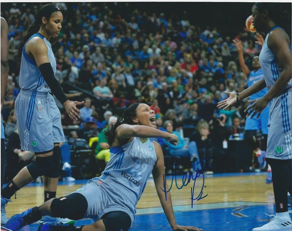 PLENETTE PIERSON Signed 8 x 10 Photo WNBA Basketball MINNESOTA LYNX Free Ship - Image 1 of 1