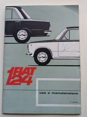 FIAT 124 - Libretto d'uso e manutenzione 1967 7^ edizione - Immagine 1 di 4