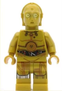 LEGO Star Wars Minifigura C-3PO (75136) (Genuino) - Imagen 1 de 1
