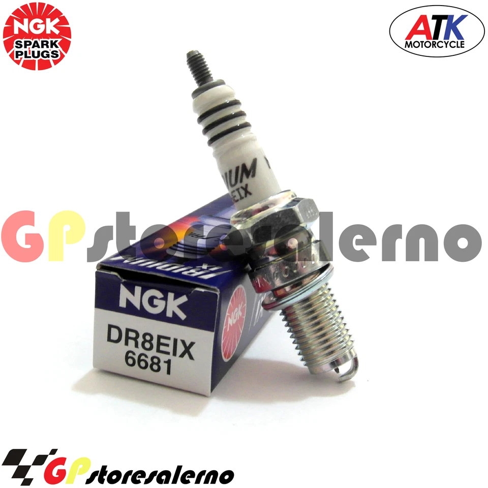 DR8EIX CANDELA NGK IRIDIUM IX ATK 605 ENDURO AC 1994 Foto 1 de 1