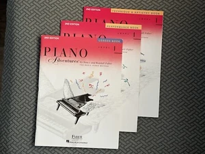 Level 1 Piano Adventures By Nancy And Randall Faber 2nd Edition - Picture 1 of 1