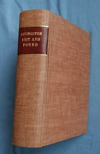 LIVINGSTONE, LOST AND FOOUND or AFRICA AND ITS EXPLORERS 1873 HC JOSIAH TYLER - Picture 1 of 7