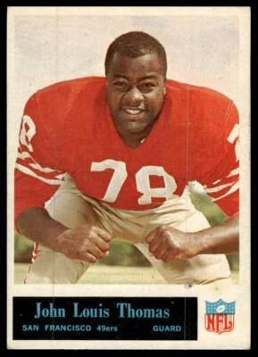 1965 Philadelphia #181 John Thomas - Image 1 of 2