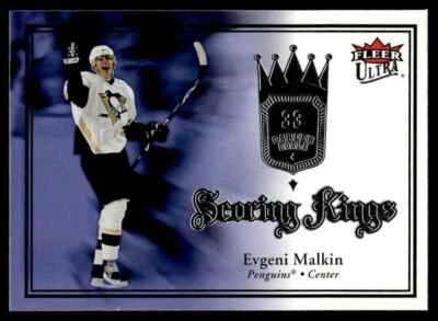 2007-08 Ultra Scoring Kings Evgeni Malkin Pittsburgh Penguins #SK10 - Image 1 of 2
