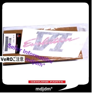 oem Mitsubishi MR604111 Lancer EVO 6 CP9A EVOLUTION VI Decal Sticker Genuine - Picture 1 of 3