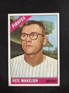1966 Topps #248 Pete Mikkelsen Nm Pittsburgh Pirates *189