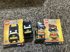 LEGO Brickheadz: Batman And Robin  (41585 & 41587) complete. No Box