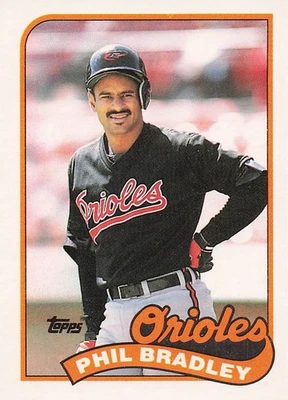 1989 Topps Traded #13T Phil Bradley - Image 1 of 2
