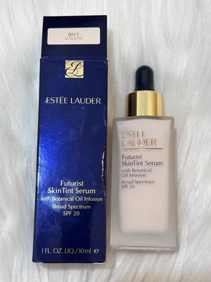 Estee Lauder Futurist Skin Tint SERUM SPF 20 ON1 ALABASTER Foundation Oil Infus - Image 1 of 4