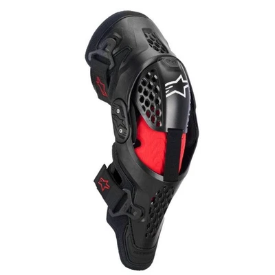 Alpinestars SX-1 Plasma Knee Protectors Back/Red/Cool Grey - Image 1 of 2