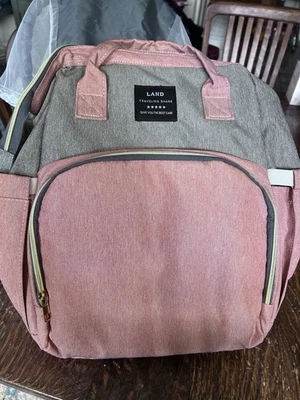 Bolsa de fraldas para bebê Land Traveling Share multifuncional mochila estação de troca - Imagem 1 de 4