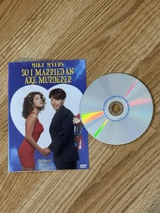So I Married an Axe Murderer (1993) DVD & Art NO CASE Comedy Mike Myers - Imagen 1 de 3