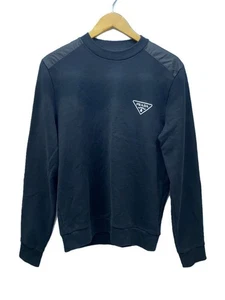PRADA Sweat 21AW Triangle Logo Print Nylon Switch Trainer M Black UJL21A Used - Picture 1 of 6