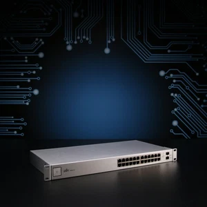 Ubiquiti UniFiSwitch 24 Rackmount US-24 // 24x RJ-45, 2x SFP - Picture 1 of 5