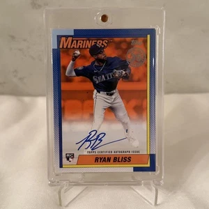 2025 Topps 35th Anniversary Ryan Bliss Seattle Mariners RC Auto /25 #90A-RB - Picture 1 of 24