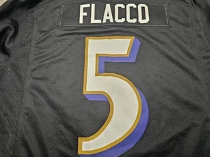 Joe Flacco Baltimore Ravens NFL #5 Jersey Size XL Nike - Picture 1 of 12