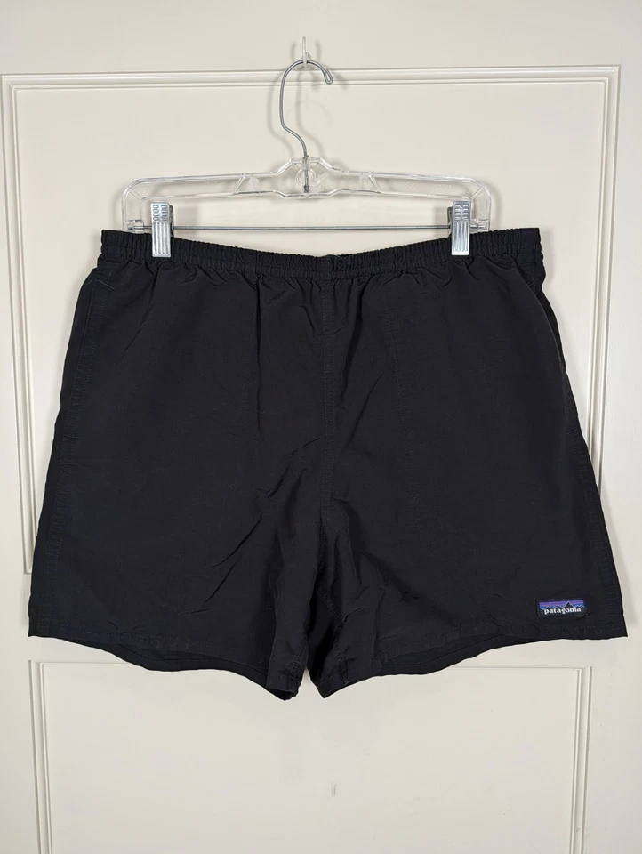 Pantalones Cortos Patagonia Baggies Mujer Talla: L Negro Nylon Exterior Senderismo 5" Foto 1 de 3