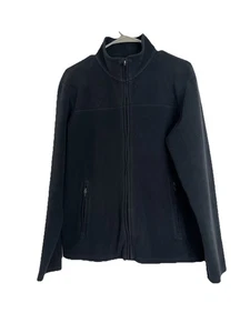 LL BEAN Herren Jacke Pullover Full-Zip schwarz Gr. M Windbreaker - Bild 1 von 9