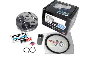 07-25 CRF 150R CP Carrillo Piston Kit 13:1 66mm OEM Bore Rebuild Kit Flat Valves - Bild 1 von 24