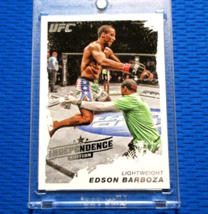 *EDSON BARBOZA* XRARE DEBUT "INDEPENCENCE" 1ST ROOKIE~ 2011 TOPPS UFC *(LESS-50) - Picture 1 of 6