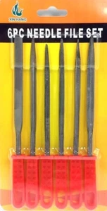 6pcs Needle File Set 160 X 4 Metal Jeweler Carving Craft Workshop Tools #1072 - Picture 1 of 1
