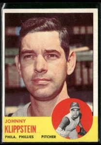1963 Topps #571 Johnny Klippstein - Picture 1 of 2