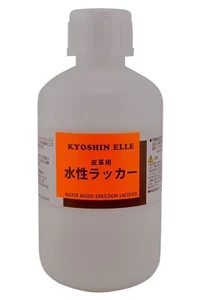 Kyoshin Elle 500ml Water Based Emulsion Lacquer Leathercraft Sealer Finish - Picture 1 of 3