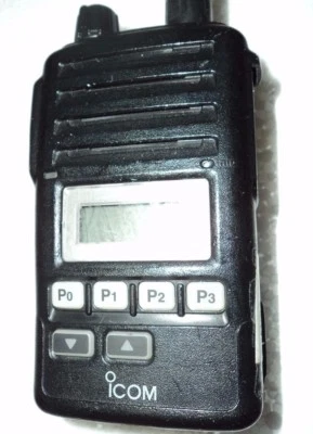 BROKEN - Icom F50V VHF portable radio narrow fire pager MURS  - Parts Radio - Image 1 of 4