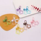 Five-pointed Star Pendant Keychain Candy Color Key Holder  Women Girl