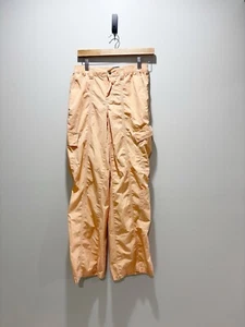 ASOS DESIGN • Damen Cargohose cremefarben orange Baggy gerades Bein Größe 4 - Bild 1 von 6