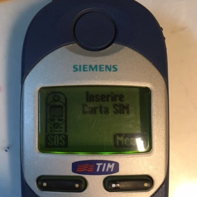 (6)Telefonino SIEMENS funzionante, modello:C35i- S30880-S405C. - Immagine 1 di 4