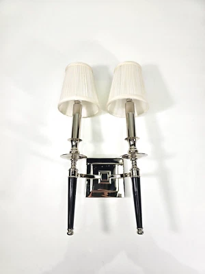 2 Light 17" Tall Wall Sconce  Aged Brass Hudson Valley Lighting Salina 5222- AGB - Image 1 of 4