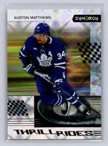 2023-24 UD Synergy #TR-3 Auston Matthews - Thrill Rides - Toronto Maple Leafs - Bild 1 von 2