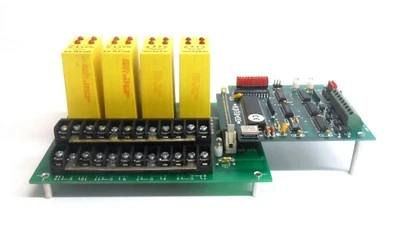 RACK DE POSICIÓN DE MÓDULO OPTO 22 CON PLACA CEREBRAL PB16HQ, PLACA CEREBRAL OPTO 22 001828H  Foto 1 de 4