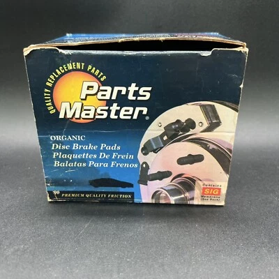 Pastillas de freno de disco delanteras Mazda Miata 1990-1993 nuevas en caja piezas orgánicas pieza maestra #D525 Foto 1 de 4