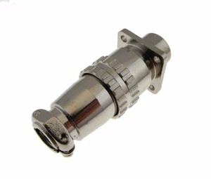 HQ 4 Contacts 4-Pin Aviation Plug Connector - XS12MF - Panel Mount Male Pin - Picture 1 of 2