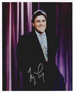 JAY LENO "THE TONIGHT SHOW" AUTOGRAPHED 8X10 COLOR PHOTO * - Picture 1 of 1