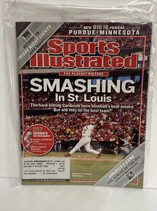 Sports Illustrated 4 ottobre 2004 Smashing St. Louis Cardinals Pujols Baseball - Foto 1 di 4