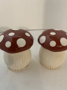 Mushroom Salt And Pepper Shakers new open box  Hobby Lobby - Picture 1 of 8