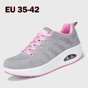 Fashion Women's Mesh Breathable Athletic Shoes Lightweight Sneakers - Picture 1 of 36