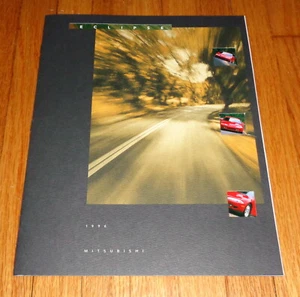 Original 1996 Mitsubishi Eclipse Deluxe Verkaufsprospekt Katalog RS GS GS-T GSX - Bild 1 von 2