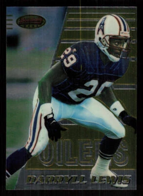 1996 Bowman's Best #133 Darryll Lewis Houston Oilers Football Card - Image 1 of 2