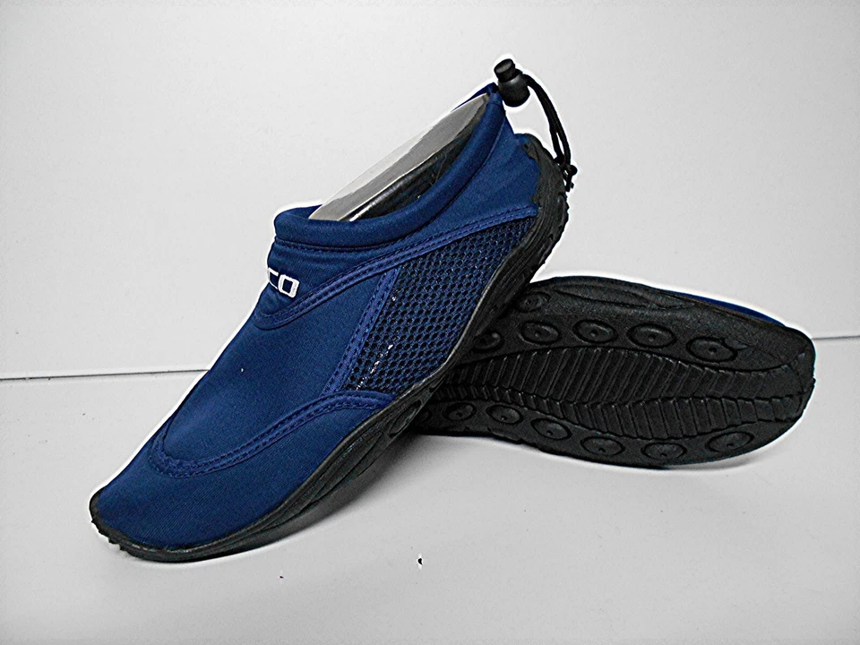 BECO BEERMANN ! Strandurlaub Badeschuhe, 37 bis 47, Aquaschuhe, Neoprenschuhe, blau,