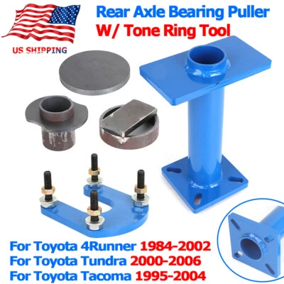 Kit extractor de cojinete de eje trasero para Toyota Tundra 00-06 4Runner 84-02 Tacoma 95-04 Foto 1 de 4