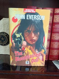 The Bloodstained Doll_John Everson_HCDJ_1st Edition_SIGNED_Like New - Imagen 1 de 12