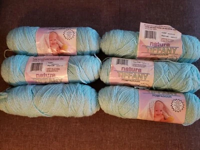 Lote De 6 De Colección Natura Tiffany Bebé Hilo Madejas Pompadour  Foto 1 de 4